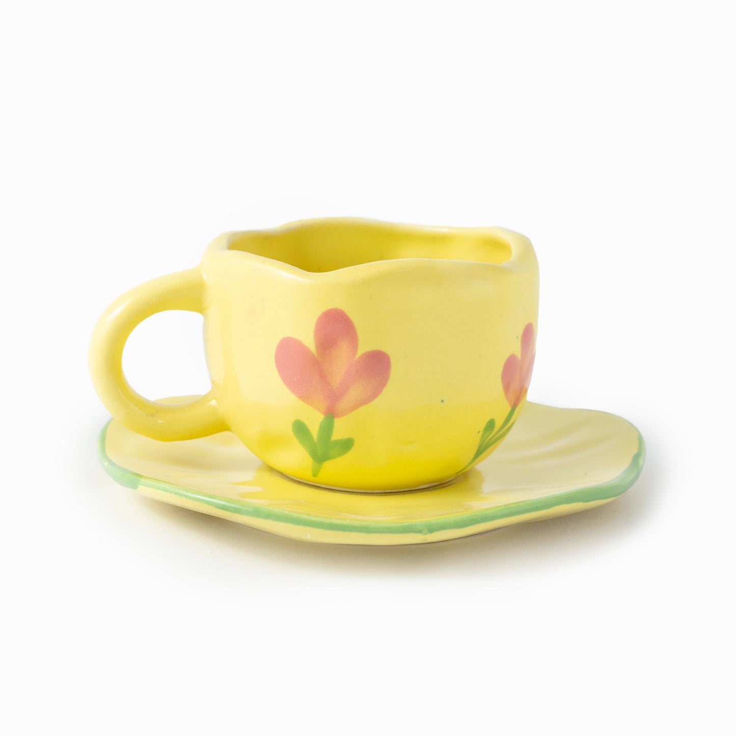 Blossom Tea Cup and Saucer Set - iROCHiMugs