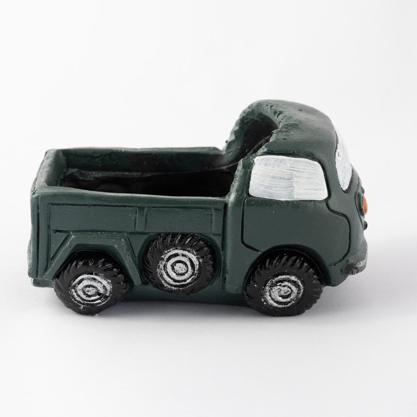 Green Resin Truck Planter - iROCHiResin Pot