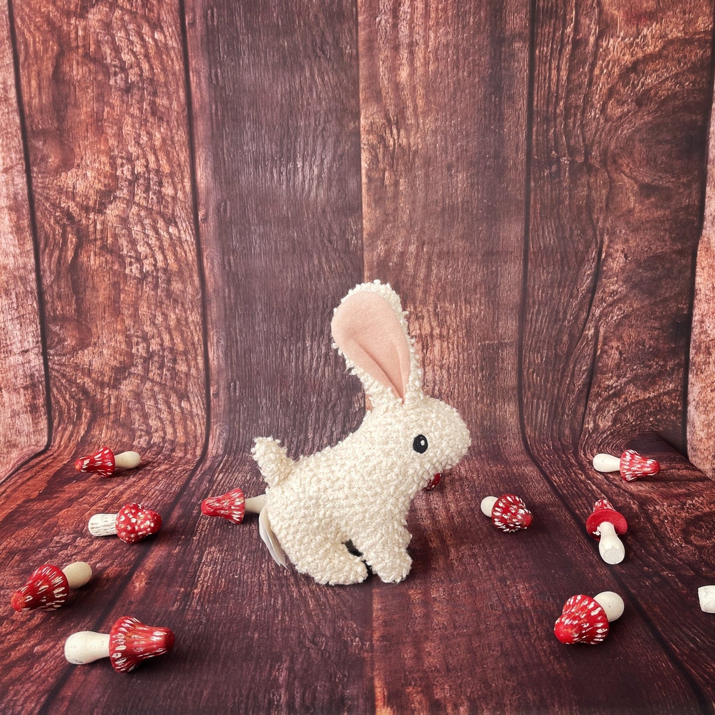Hunny Bunny Knitted Stuffed Soft Toy - iROCHiSoft Toy