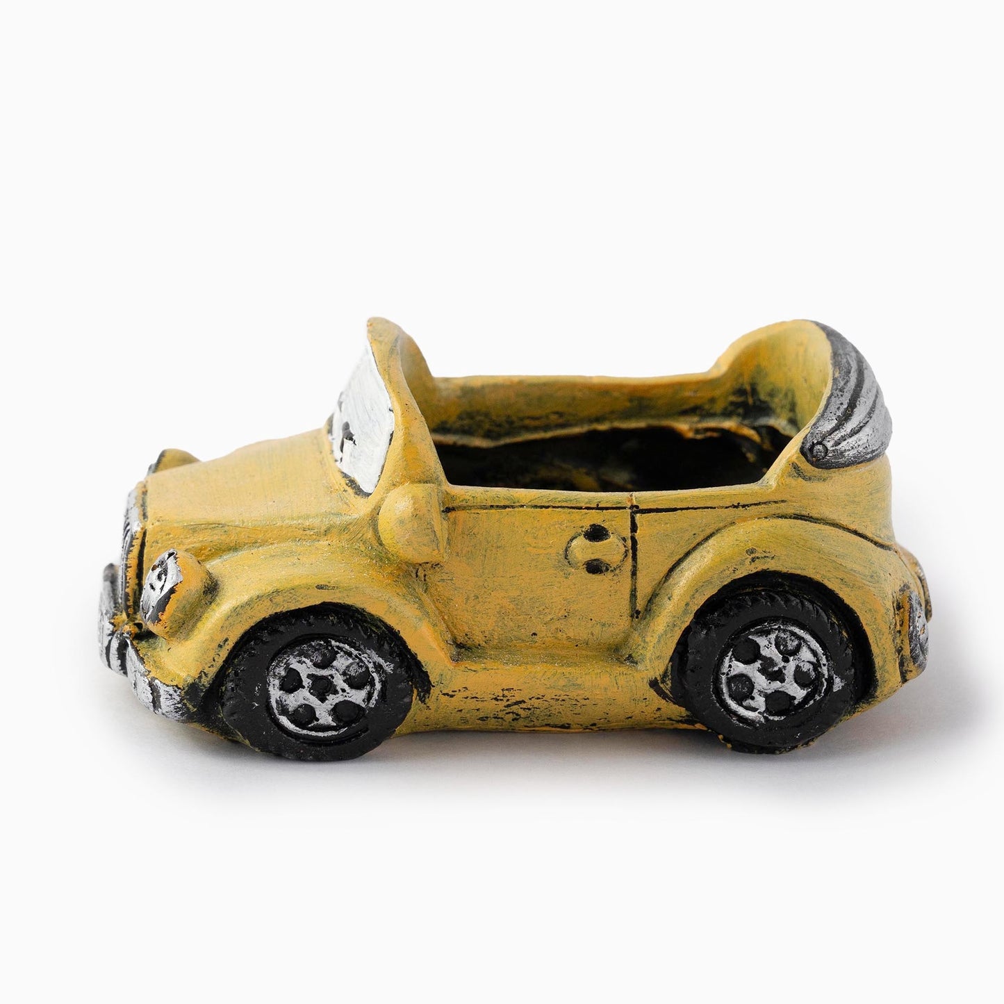 Yellow Resin Truck Planter - iROCHiResin Pot