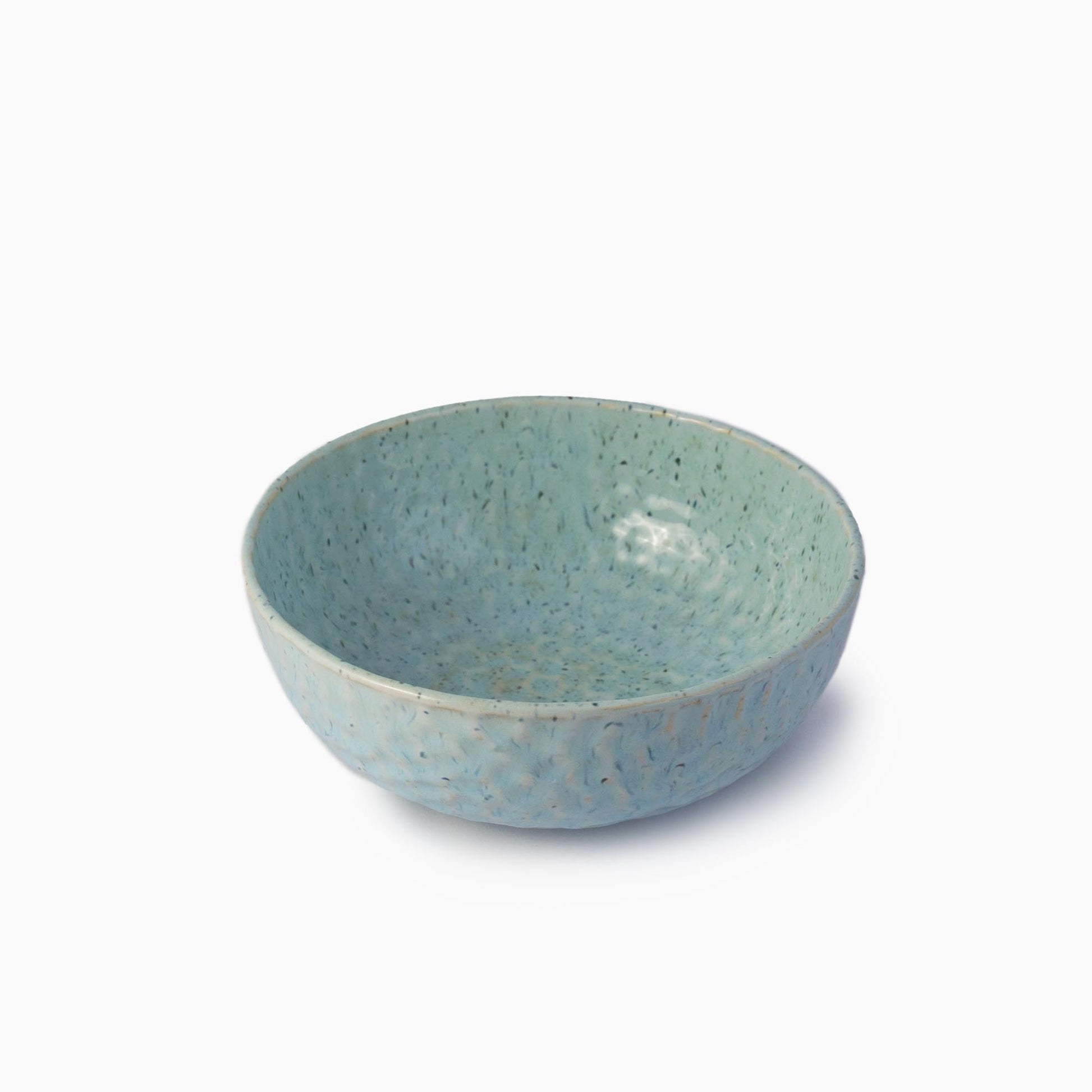 Aqua Green Textured Snack Bowl - iROCHiBowl