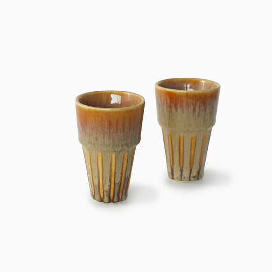 Caramel Tea Glasses set of 2 - iROCHi