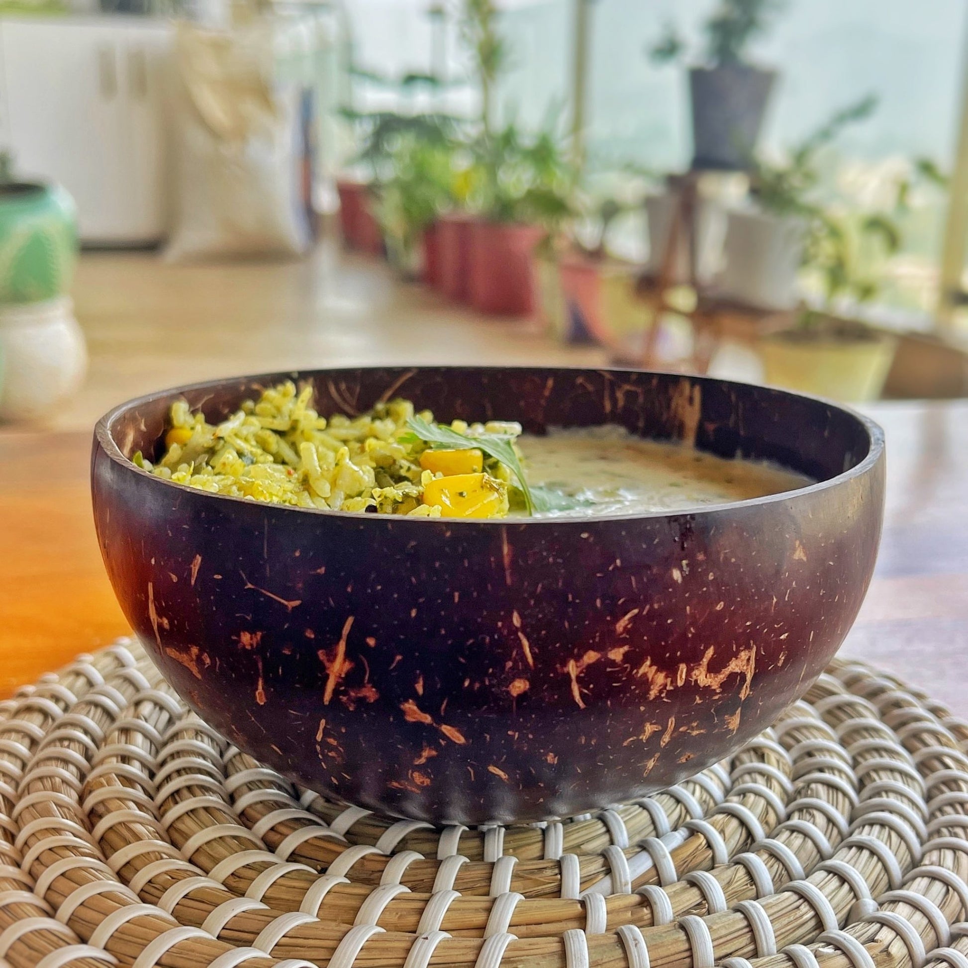 Coconut Shell Bowl 500ml - iROCHiBowl