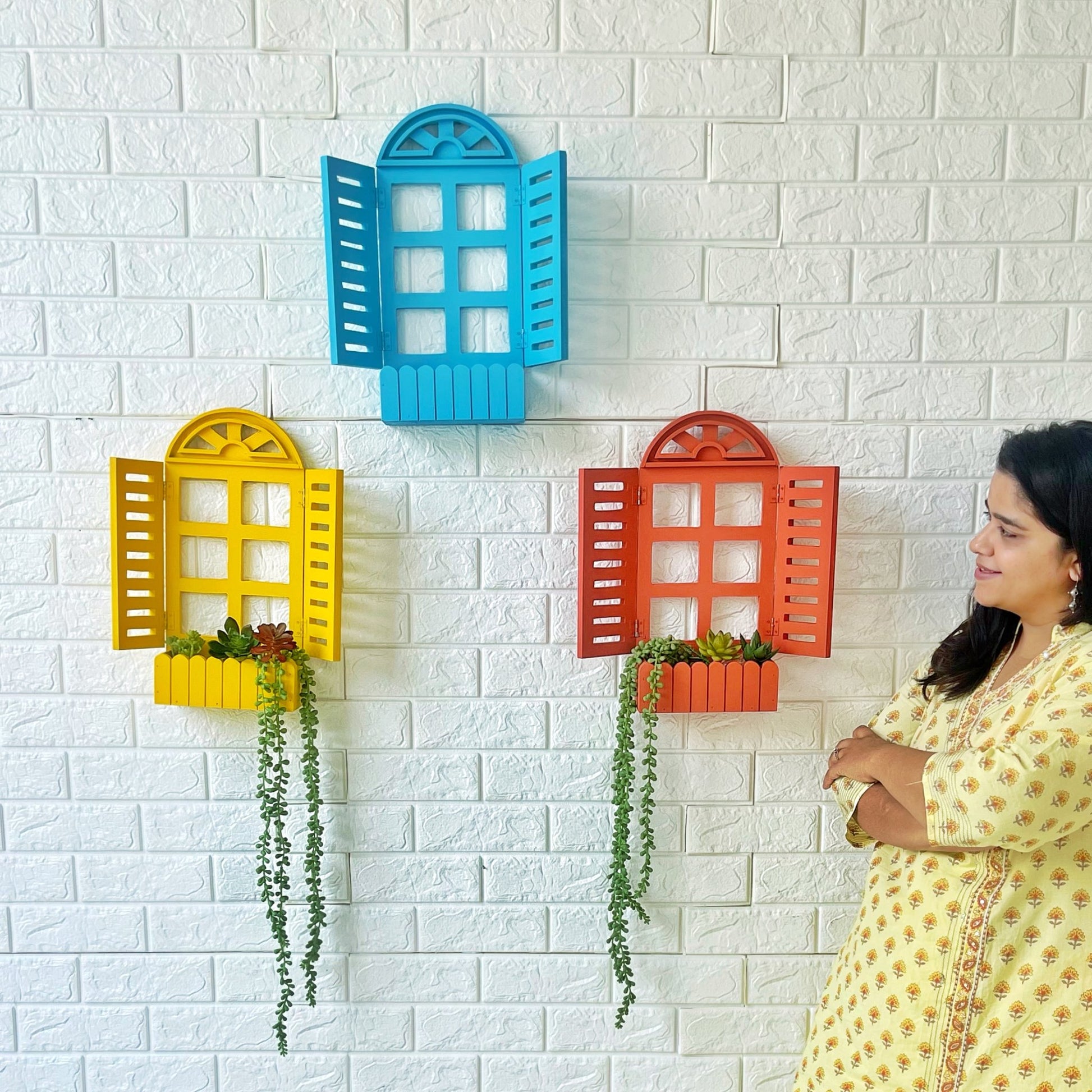 Colorful Window Decor - iROCHiWall Decor