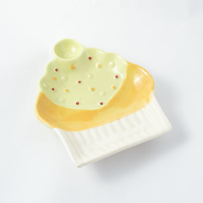 Cup Cake Chip and Dip Plate - IrochiChip and Dip