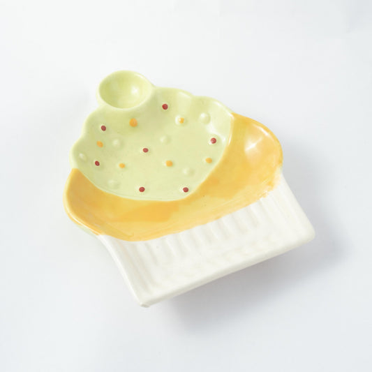 Cup Cake Chip and Dip Plate - IrochiChip and Dip