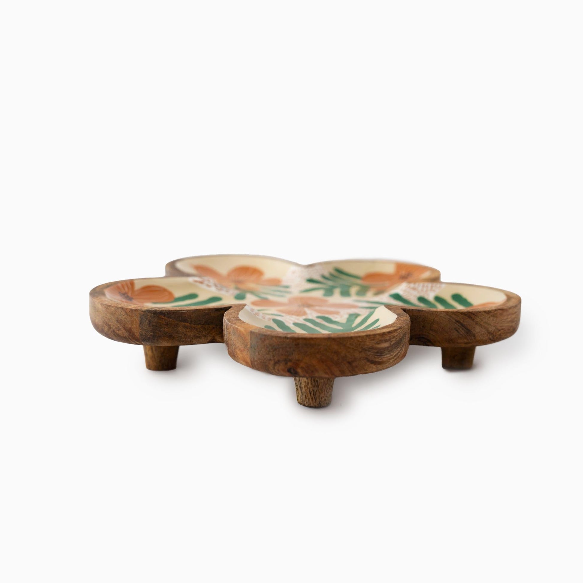 Flower Wooden Platter - iROCHiPlatter