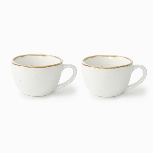 Ivory Glaze Tea Cup Set - iROCHiMugs