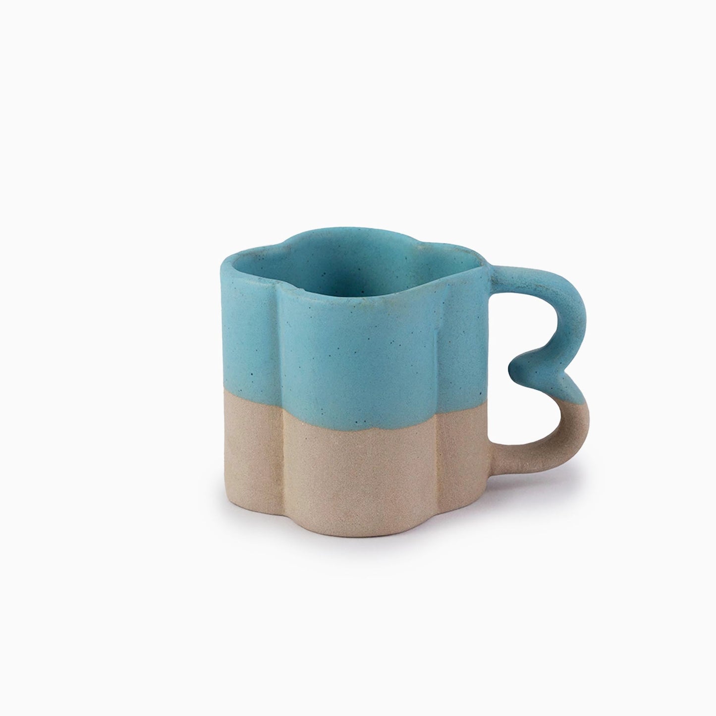 Leaf Of Luck Blue Coffee Mug - iROCHiMugs