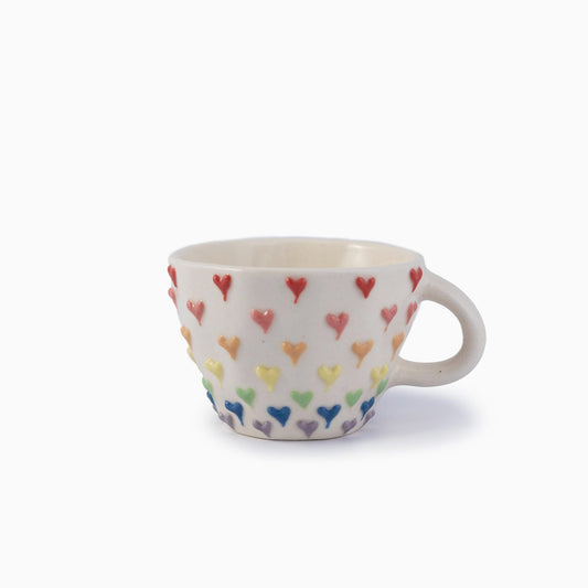Rainbow Heart Cup - iROCHiMugs