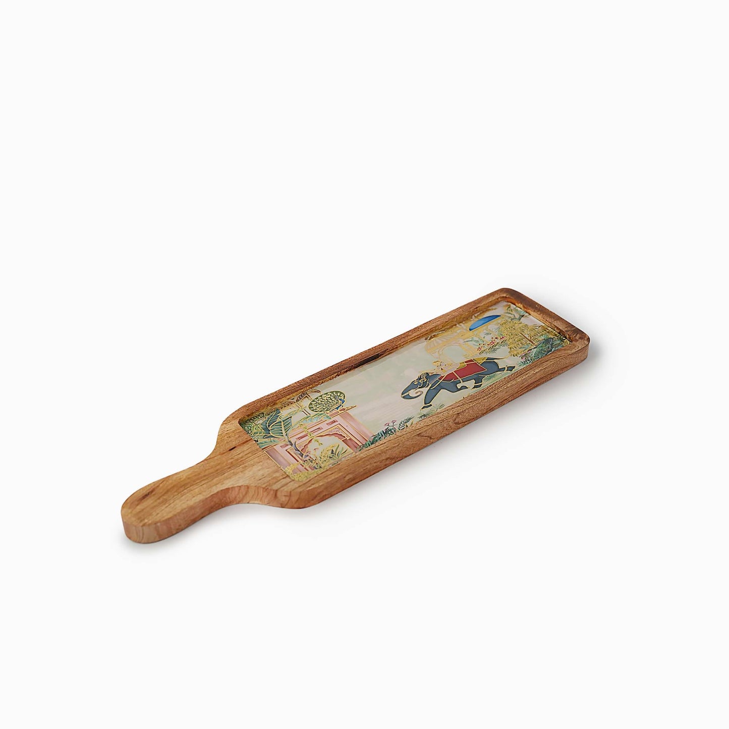 Rajwadi Wooden Platter - iROCHi