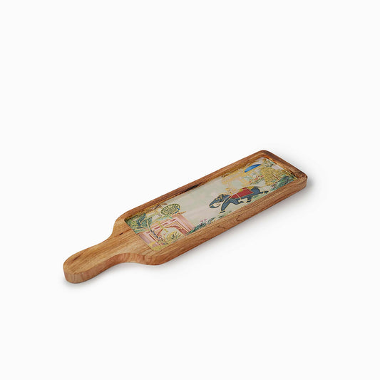 Rajwadi Wooden Platter - iROCHi