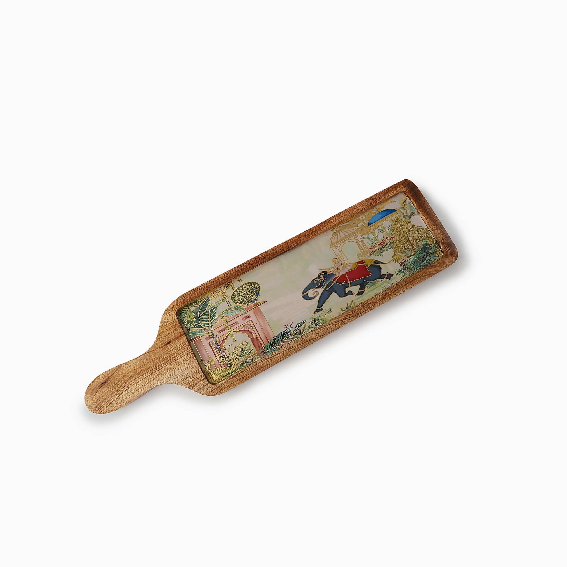 Rajwadi Wooden Platter - iROCHi