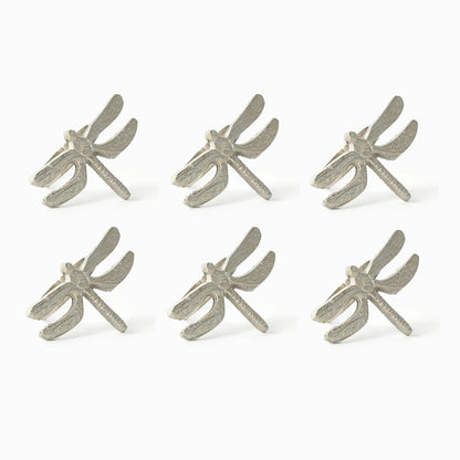 Silver Dragonfly Napkin Ring Set - iROCHiNapkin Ring