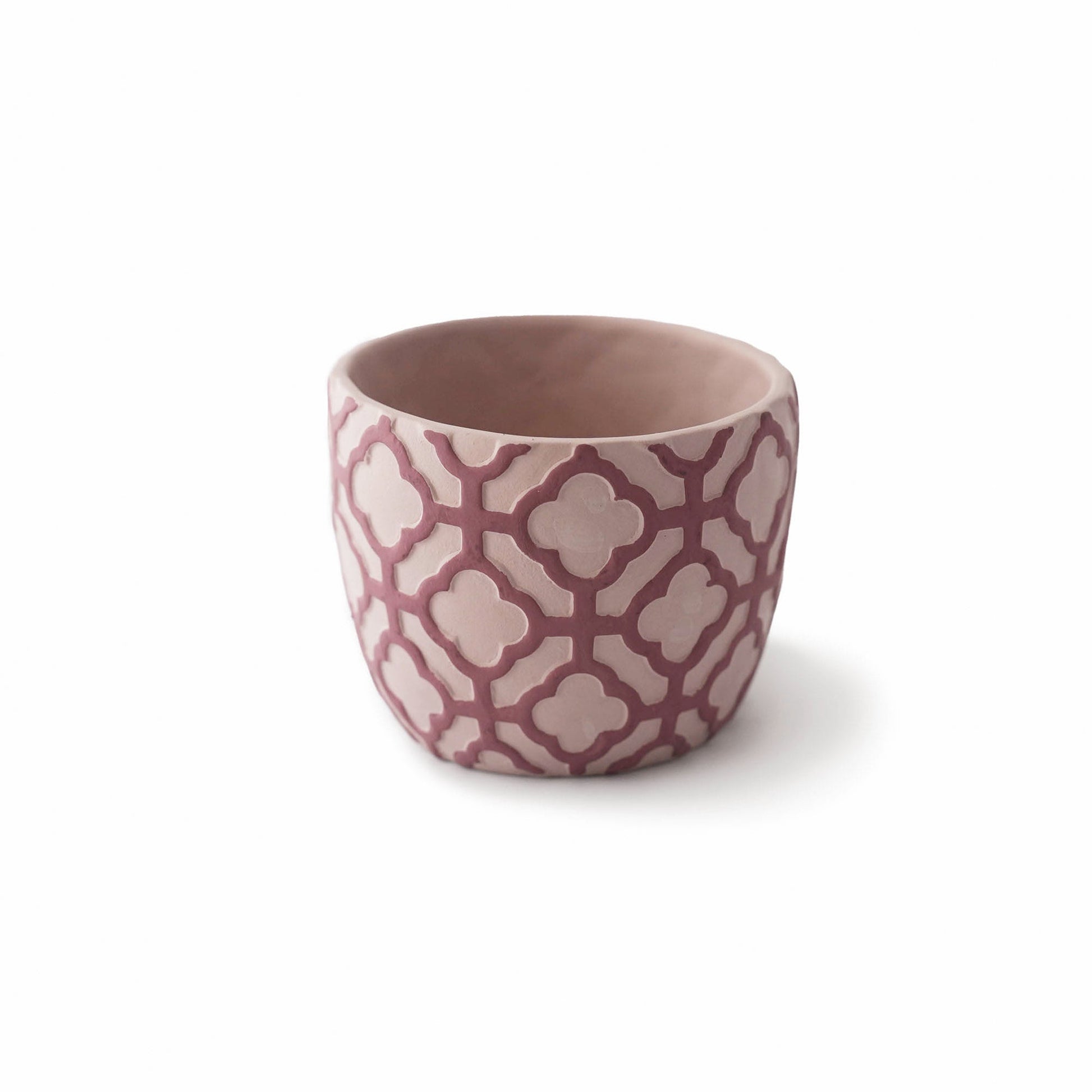 Small Embossed Planter - iROCHiDesigner Pot