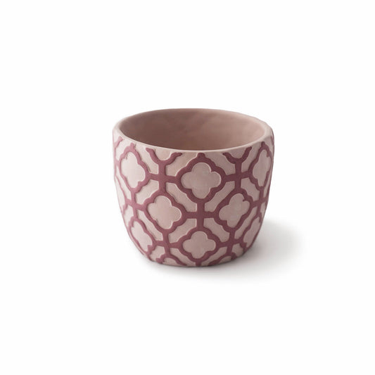 Small Embossed Planter - iROCHiDesigner Pot