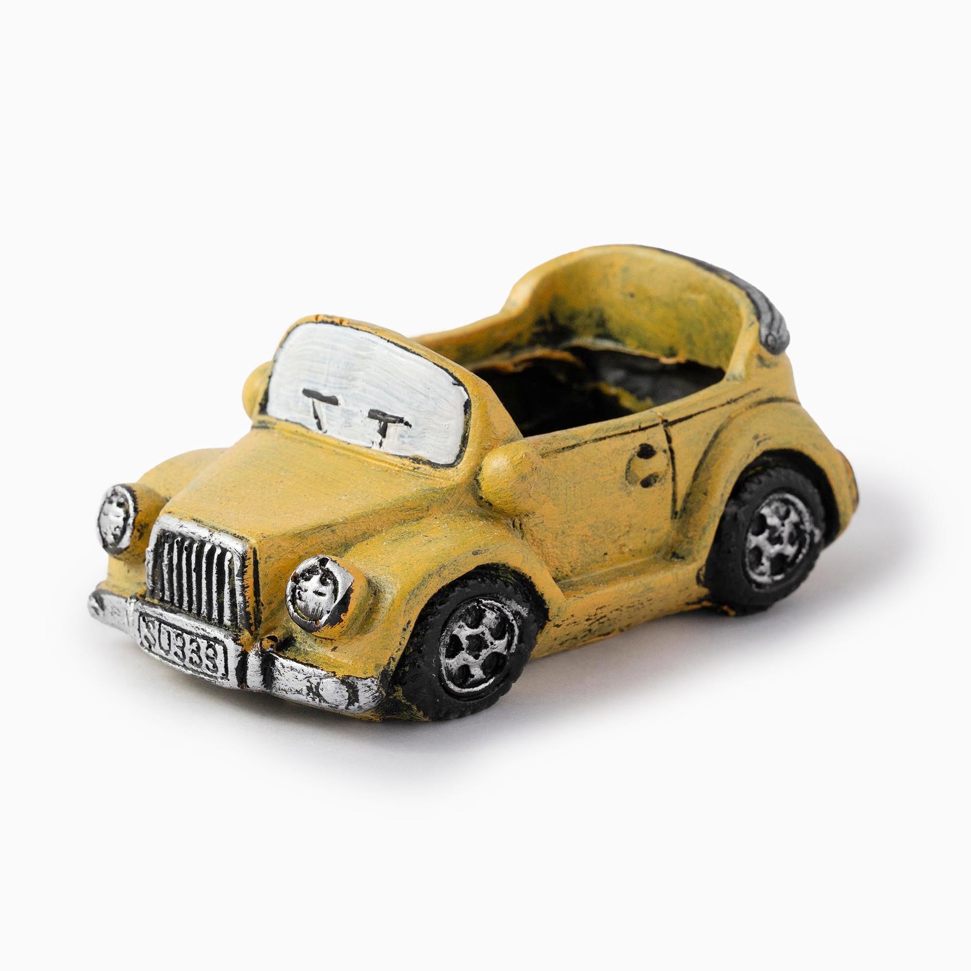 Yellow Resin Truck Planter - iROCHiResin Pot